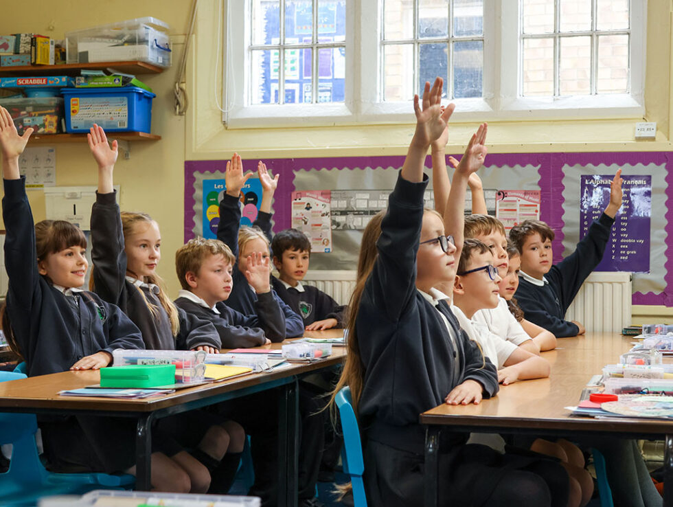 Cedar Class at Cheveley C of E Primary School Cambs